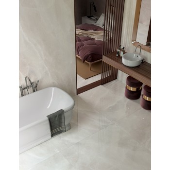 Плитка Mirage White Crystal Cp 05 Luc Sq 2780x1200
