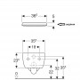 Geberit 500.784.01.1 подвесной унитаз iCon