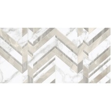 Golden Tile Marmo Bianco Chevron Білий G70151 600X300