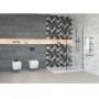 Ceramica Deseo Quarz Code Mix Grafite 750X250