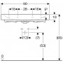 Geberit Citterio 500.547.01.1 Раковина 90 см.