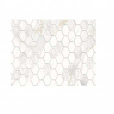 Golden Tile Sentimento Hexagon Білий Sn0151 600X300