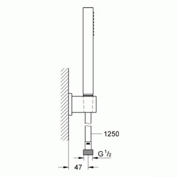 Душовий набір Grohe Euphoria Cube 27703000