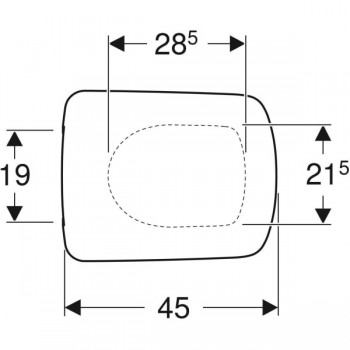 Geberit Selnova 500.336.01.1 Сиденье с крышкой