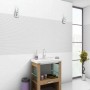 Плитка Ceramica Deseo Satin Matt White 600x300