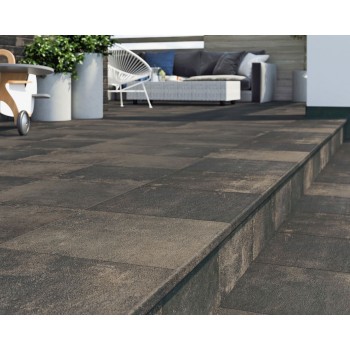 Paradyz Scandiano Brown Kapinos Stopnica Prosta 300X330