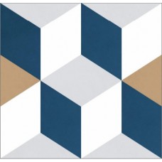 Плитка Almera Ceramica Patrimony 200 Cube Bleu 200x200