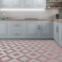 Плитка Ceramica Deseo Ec. Zebra Pink 223x223x9