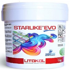 Затирка для плитки Litokol STARLIKE EVO 100/1кг Екстра біла