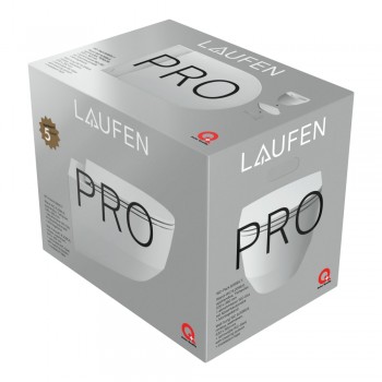 Laufen Pro H8669570000001 Унитаз подвесной Rimless с крышкой Slim Soft Close