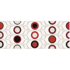 Konskie Ceramika Domenico Red Circles 200X500