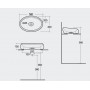 Раковина Rak Ceramics Cloud CLOCT6000504A 60 см.