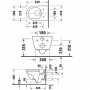 Унитаз подвесной Duravit D-Neo 2577098900 антрацит/антрацит мат