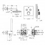 Душова система Grohe Grohtherm Smartcontrol 26415SCС