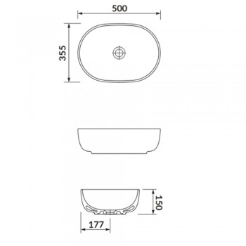 Раковина Cersanit Moduo K116-049 / CCWT1000676401 50 см.