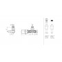 Набір вентилів для рушникосушки Terma Set Of Valves WRZT5G5-CR