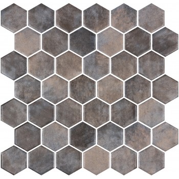 Мозаика Onix Hex Xl Denim Copper (Blister) 286X284