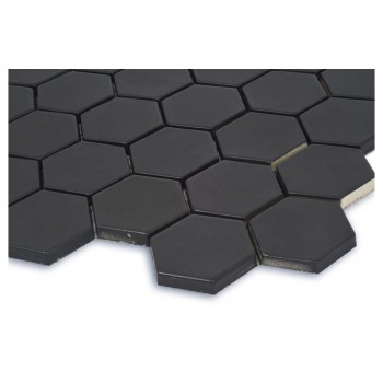 Kotto Ceramica Hexagon H 6021 Black Mat 295x295
