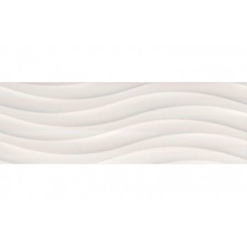 Ceramika Color Living Cream Wave Rect 250x750