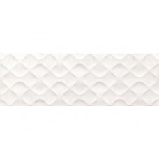 Ceramika Color Visual White Ribbon Rect 250x750