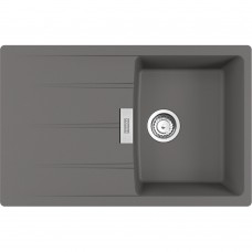 Кухонна мийка FRANKE CENTRO CNG 611-78 сірий камінь, оборотна (114.0701.814) 780х500 мм.