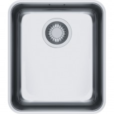 Кухонна мийка FRANKE ATON ANX 110-34 під стільницю (122.0204.647) 370х430 мм.