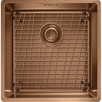 Кухонна мийка FRANKE MYTHOS MASTERPIECE BXM 210/110-40, колір мідь (127.0662.649) 440х450 мм.