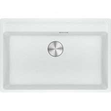 Кухонна мийка FRANKE MARIS MRG 610-72 TL біла, врізний монтаж (114.0661.771) 760х510 мм.