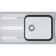 Кухонная мойка FRANKE SMART SRL 611-86 XL, оборотная, декор (101.0456.706) 860х500 мм.