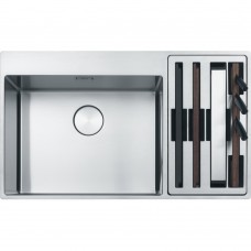 Кухонная мойка FRANKE BOX CENTER BWX 220-54-27 малая чаша справа (127.0538.259) 860х510 мм.
