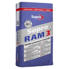 Шпаклевка выравнивающая и реставрационная Sopro RAM 3 454 (25 кг)