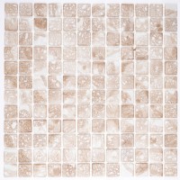 Мозаика AquaMo Travertin Beige 317x317