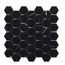 Мозаїка Intermatex Etna Marquina Esagono 325x307