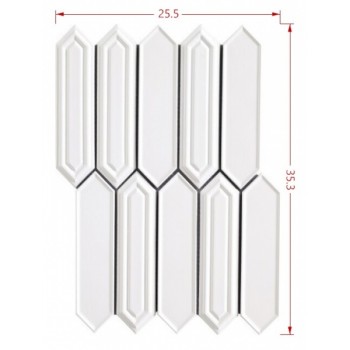 Мозаика Intermatex Sevilla Blanco Gloss 353x255