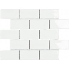 Мозаика Intermatex York White Gloss 309x265