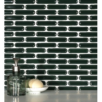 Мозаика Intermatex Dublin Green Gloss 306x300