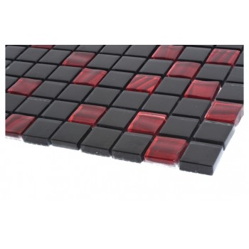 Kotto Ceramica Gm 8005 C2 Red Silver S6/Black 300x300