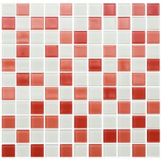 Мозаїка Kotto Ceramica GM 4028 C3 pink d/pink w/white 300x300