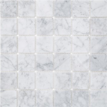 Мозаїка Mozaico De Lux C-MOS BIANCO CARRARA POL (48x48) 305x305x10