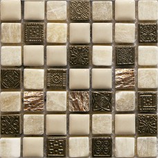 Мозаїка MOZAICO DE LUX K-MOS MSP001 (15x15)