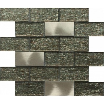 Mozaico De Lux K-Mos Cbm1029M Metallic Light 300X300
