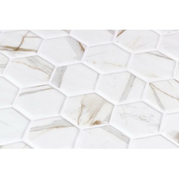 Onix Hex xl Calacatta Gold Matte (Blister) 286x284