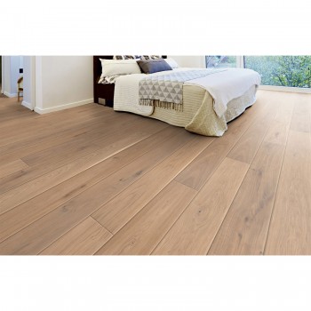 Паркетная доска Ter Hurne R03 Oak Light Beige Plank 1280, Brushed, White Nat. Oil-Treated 2390x200