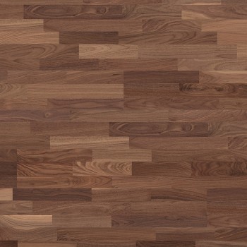 Паркетна дошка Ter Hurne U10 256 Walnut 3-Strip, Balanced, Lacquered 2390x200