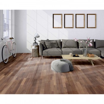 Паркетна дошка Ter Hurne U10 256 Walnut 3-Strip, Balanced, Lacquered 2390x200