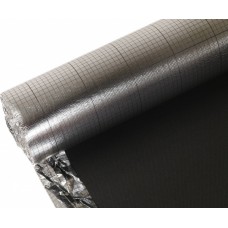 Подкладка King Floor IXPE Black с фольгой 10000х1000х1.5 мм.