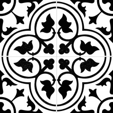 Плитка Almera Ceramica Pris.Pre.Dover Black 450x450