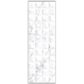 Плитка Almera Ceramica Relieve Prisma Luxury White 300x900x9.8