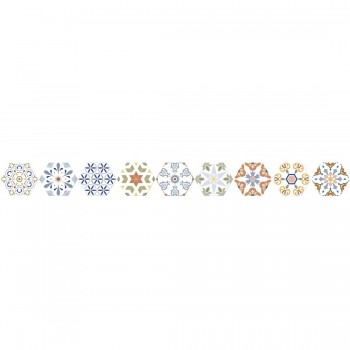 Плитка Almera Ceramica Versalles Decor Colour Hex 228x198
