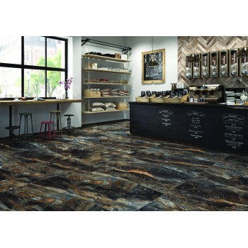 Almera Ceramica Luxor Black Pol 750X1500